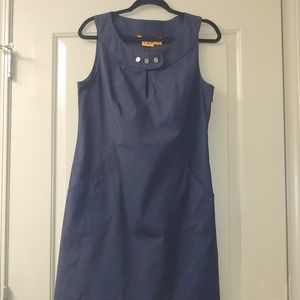 SOLD Tory Burch Navy Blue Dress